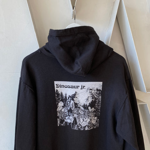 90's Dinosaur JR Zip-Up Hoodie - Medium