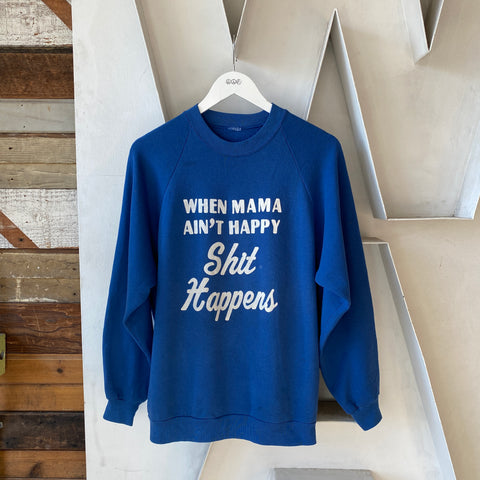 80’s Mama Raglan Sweatshirt - XL