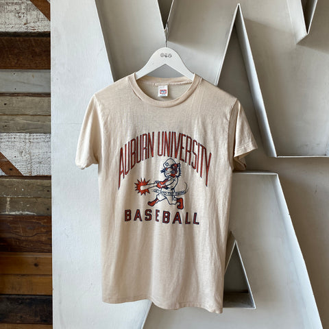 70's Auburn Baseball Tee - Large