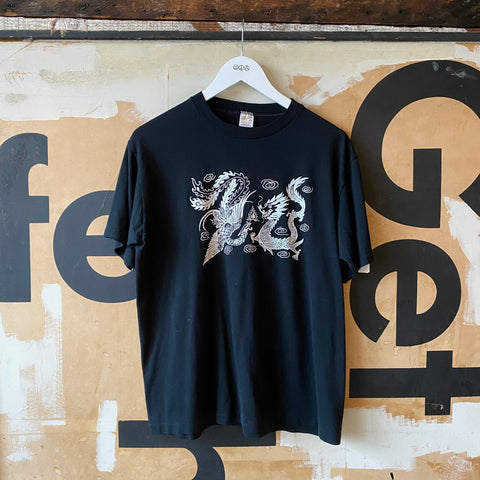 80's Dragon Tattoo Shirt - Large