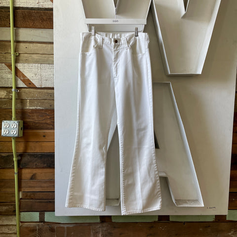 70’s White Sears Flares - 31” x 29”