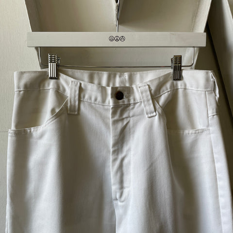 70’s White Sears Flares - 31” x 29”