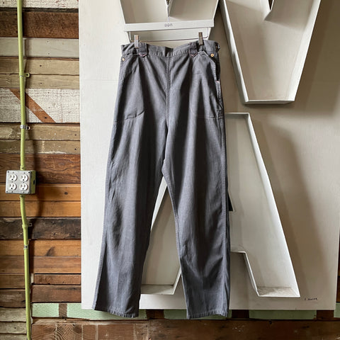 60’s Pearl Snap Side Zip Trousers - 31” x 29”