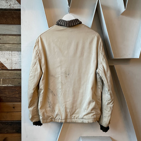 50’s Lined Clicker Car Coat - Large