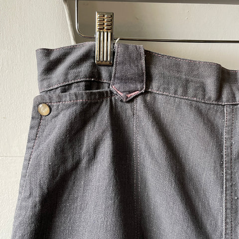 60’s Pearl Snap Side Zip Trousers - 31” x 29”
