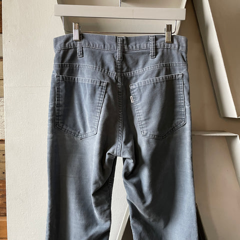 80’s Levi’s Powder Blue Cords - 30” x 27.5”
