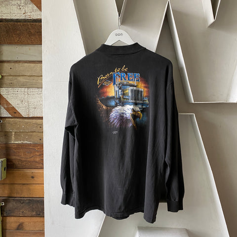 80's 3D Emblem Tee - XL