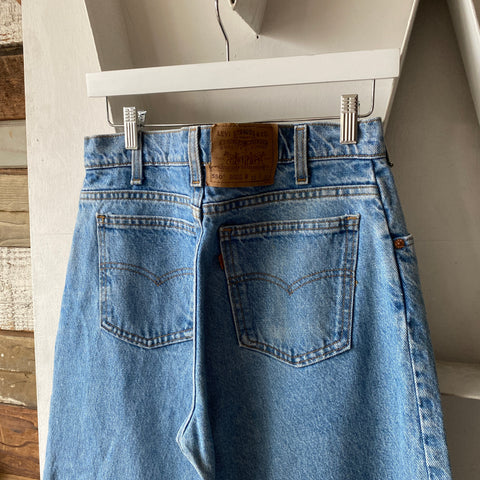 90's Levi’s 550 Orange Tabs - 31” x 31.5”