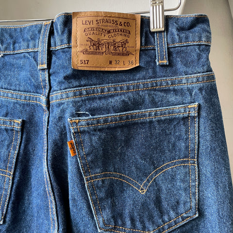 90’s Levi’s 517 Denim - 31” x 35”