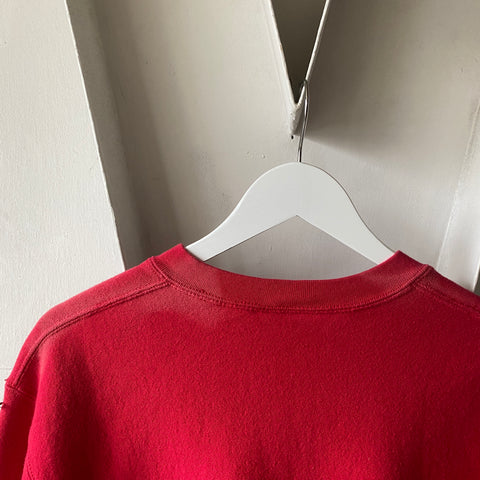 90's Weave Crewneck Sweatshirt - Medium