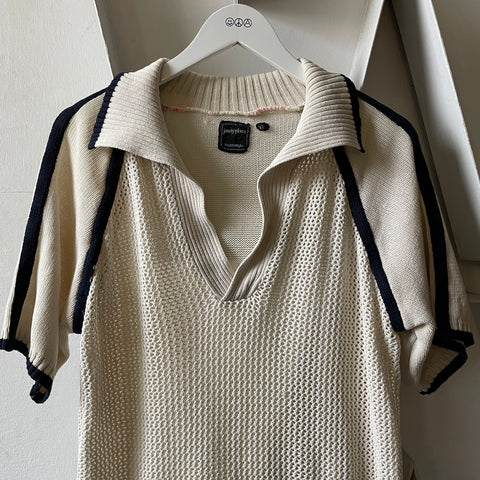 70’s Knit Polo Shirt - Small