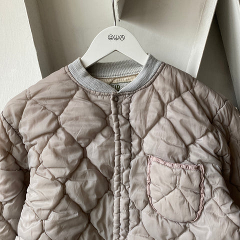 60’s Cropped Quilted Jacket - Small
