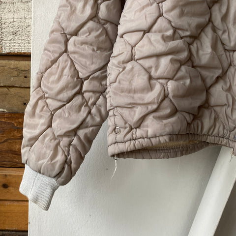 60’s Cropped Quilted Jacket - Small