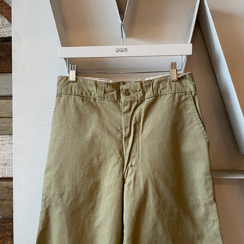 70's Mil Spec Khaki Chinos - 30” x 30”