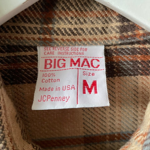 70’s Big Mac Cotton Flannel - Medium
