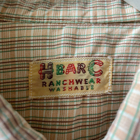 60’s HbarC Western Shirt - Small