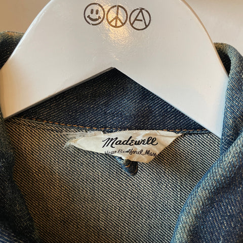 50's Madewell Pleated Denim Jacket - Large