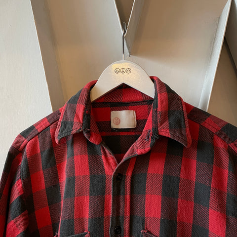 70's Cotton Flannel - Large