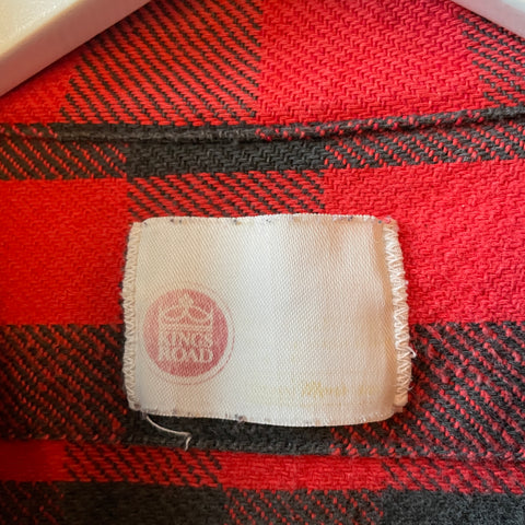 70's Cotton Flannel - Large