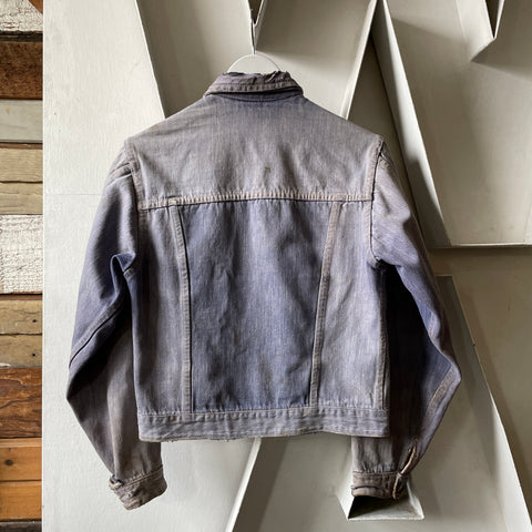 70’s Faded Selvedge Denim Jacket - Small