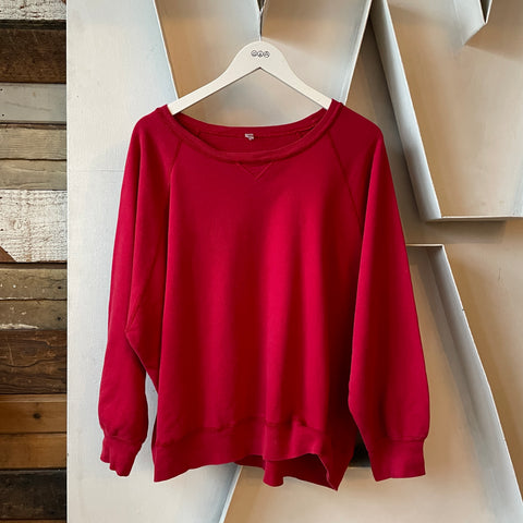 70’s Boxy Blank Crewneck - Large