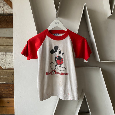 80's Mickey Raglan Tee - Small