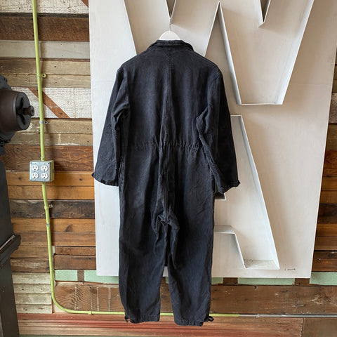 60's French Workwear Jump Suit - Large Short