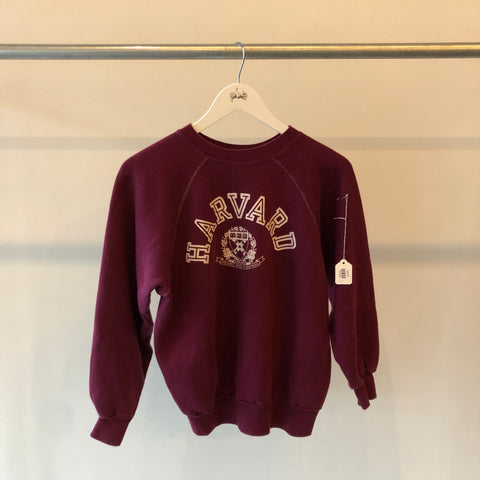 70's Harvard Champion Blue Bar Sweatshirt - Small