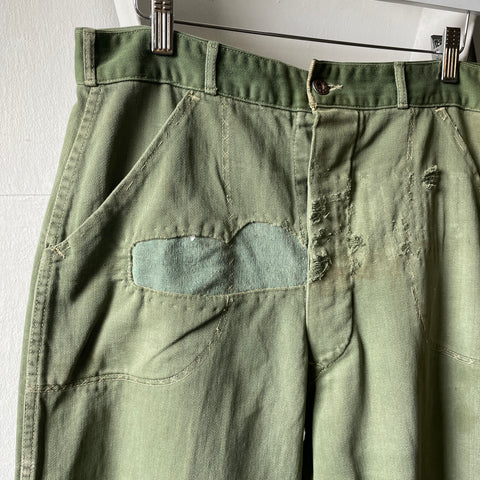 50’s Laurel Wreath Baker Pants - 32” x 30”