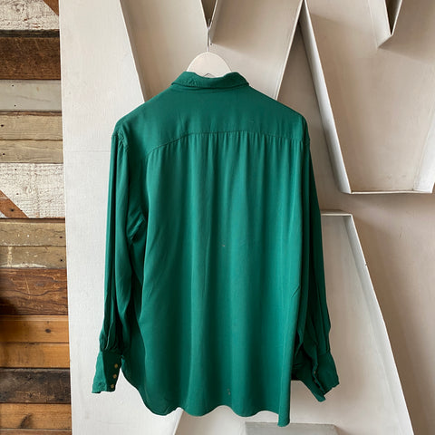 50’s Western Snap Shirt - Medium