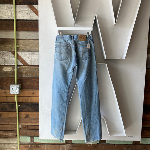 80's Levi’s 501 - 31” x 33”