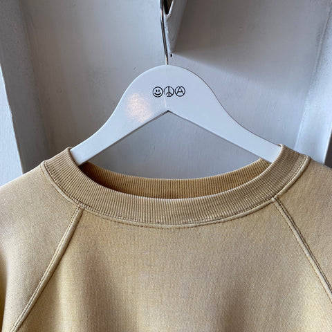 60's Faded Raglan Crewneck Sweatshirt - Large