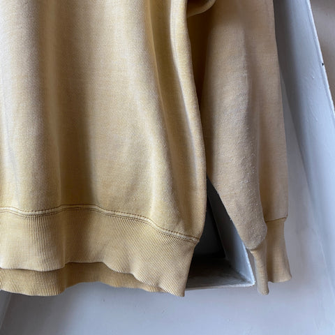 60's Faded Raglan Crewneck Sweatshirt - Large