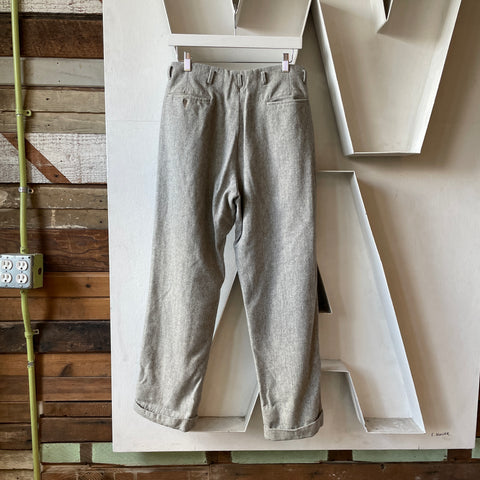 60’s Wool Trousers - 30” x 28”