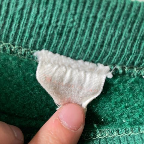 70’s Green Raglan Sweatshirt - Medium