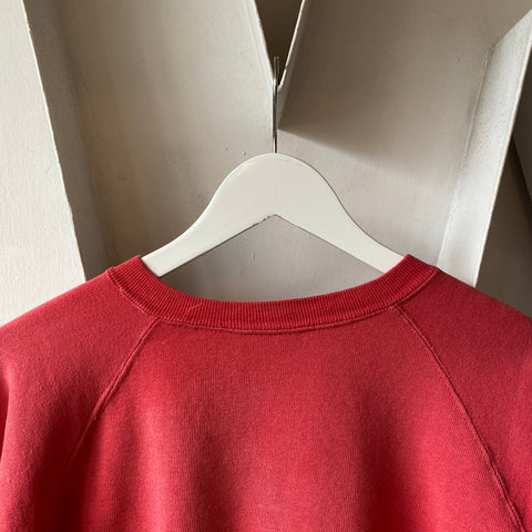 60's Raglan Crewneck Sweatshirt - Large
