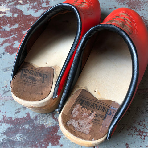 Red Troentorp Clogs Euro 40 - Women’s 7.5
