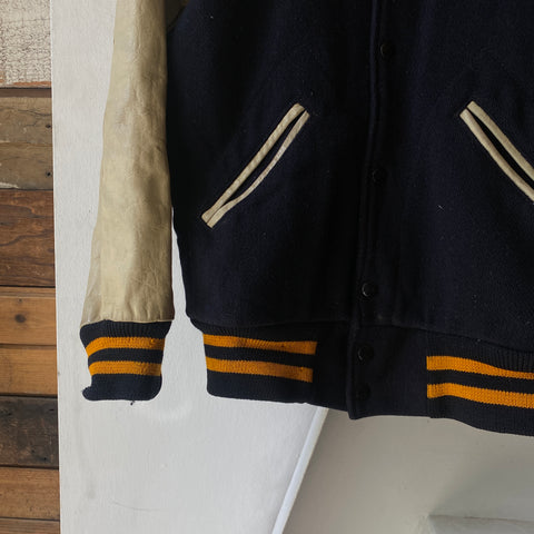 60's Lasley Knitting Co. Varsity Jacket - Medium