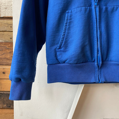 80's Thermal Lined Zip Up - Medium