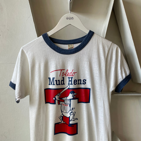 80’s Screen Stars Mud Hens Ringer Tee - Medium