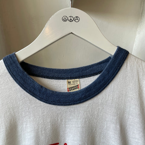 80’s Screen Stars Mud Hens Ringer Tee - Medium