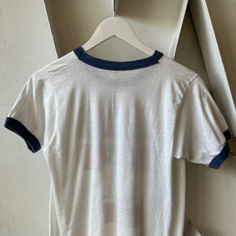 80’s Screen Stars Mud Hens Ringer Tee - Medium