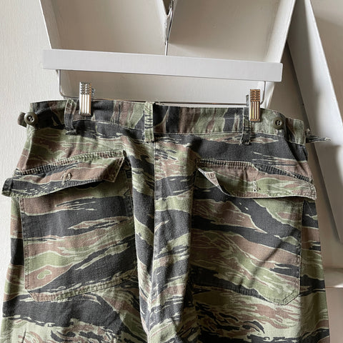 80’s Thrashed Tiger Camo Pants - 32” x 26.5”