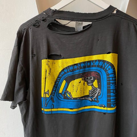 90's Thrashed Grateful Dead Tee - Large