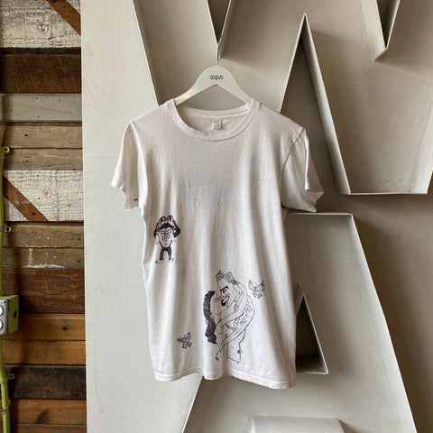 80's Hand Drawn Tee - Large