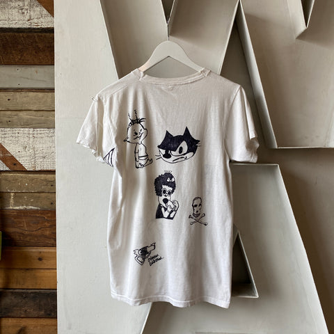 80's Hand Drawn Tee - Large