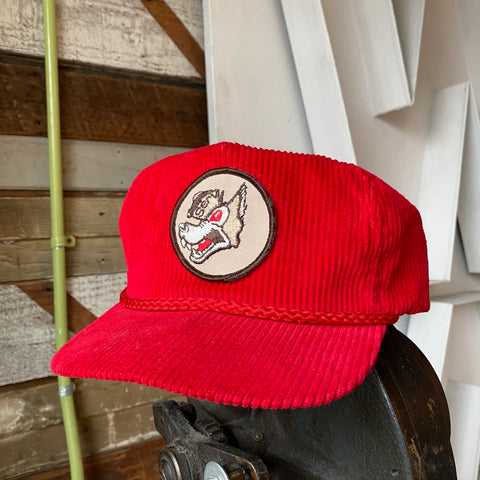 80's Red Wolf Trucker - OS