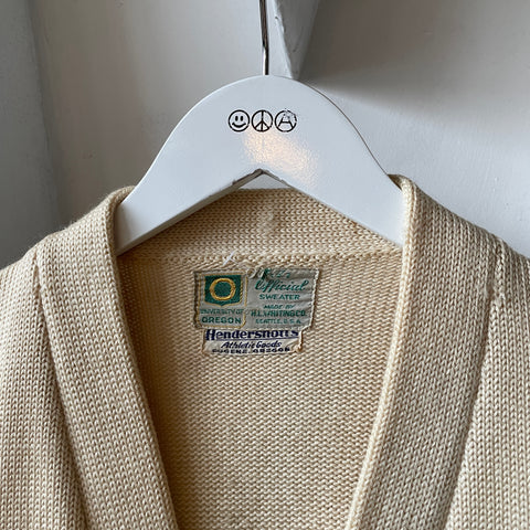 60's UO Ducks Cardigan - Medium