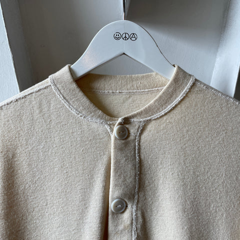 70’s Military Wool Henley - Medium