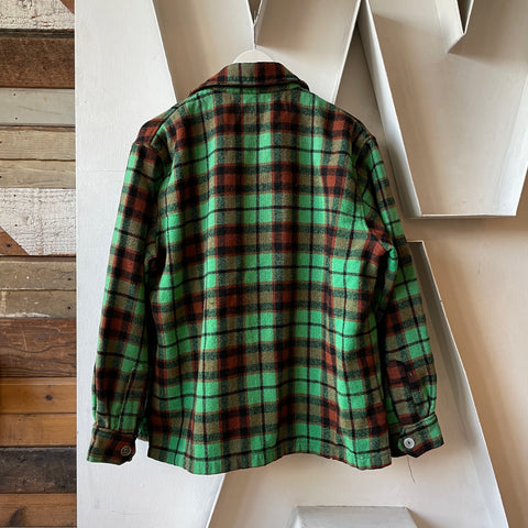 60’s Jay Mac Wool Flannel - Large